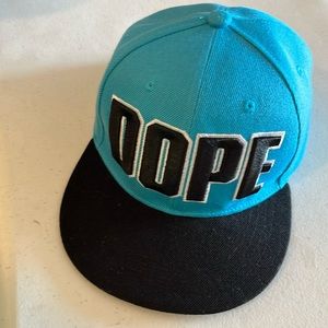 DOPE SnapBack adjustable baseball hat/cap